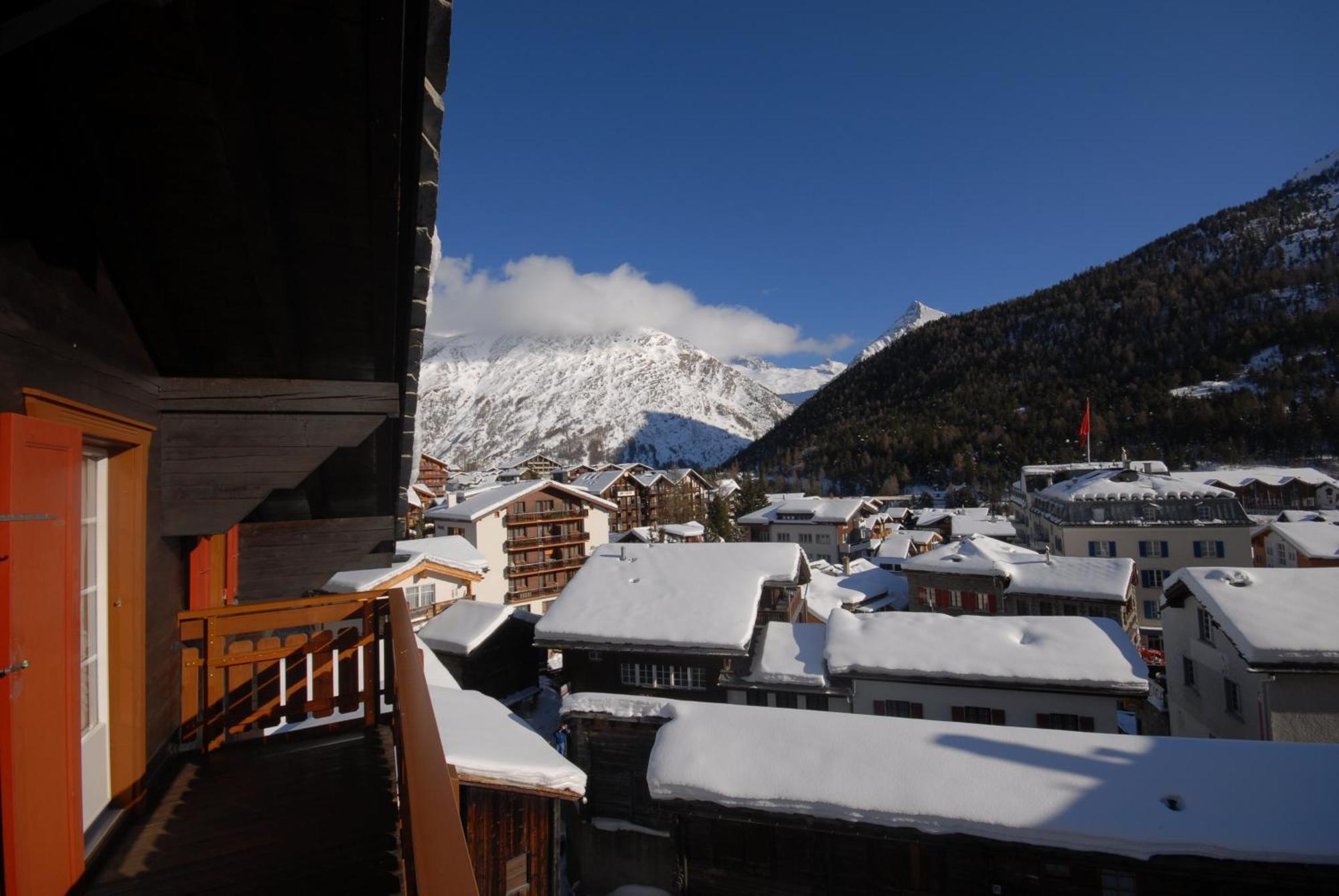 Chalet Alpenruh Saas Fee Quarto foto